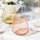Francesca Light Blue Double Old Fashioned